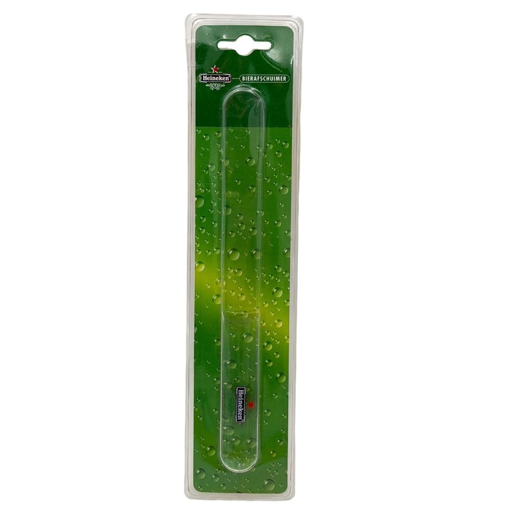 Heineken Lager Beer Skimmer Scraper Knife Pub Home Bar Mancave Perfect Draft New